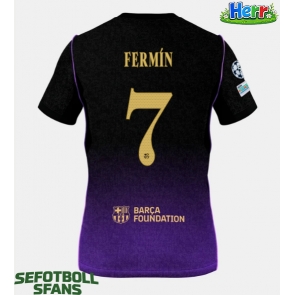 Barcelona Fermin Lopez #7 Bortatröja 2026-27 Kortärmad
